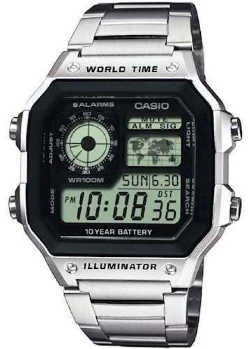 Наручний годинник чоловічий Casio AE-1200WHD-1AVEF (795071)