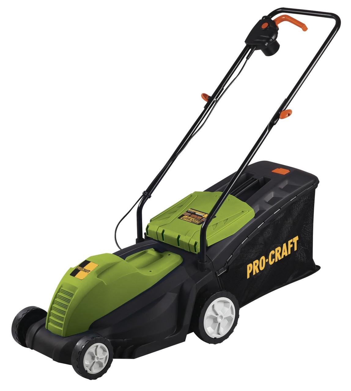 Газонокосилка электрическая ProCraft NM-1800 3 уровня среза 50 л