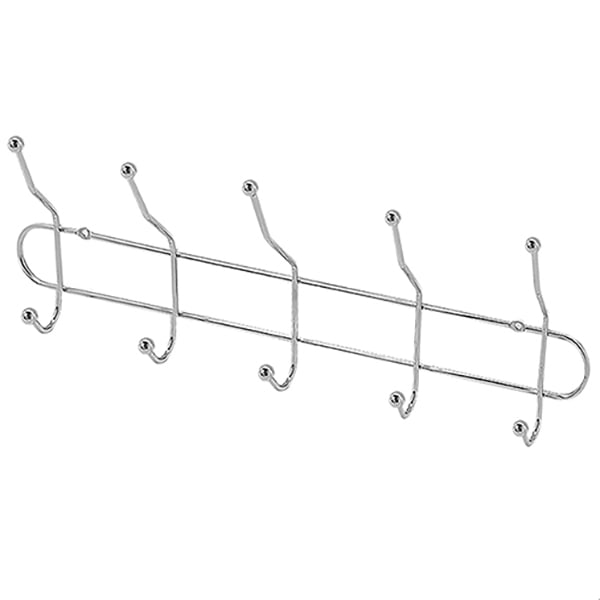 Вішалка настінна Stenson 46х4,5 см 5 гачків MH-0206