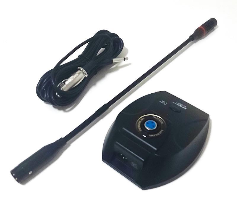 Микрофон настольный UKC MX-522C для конференций 3044 Черный - фото 4