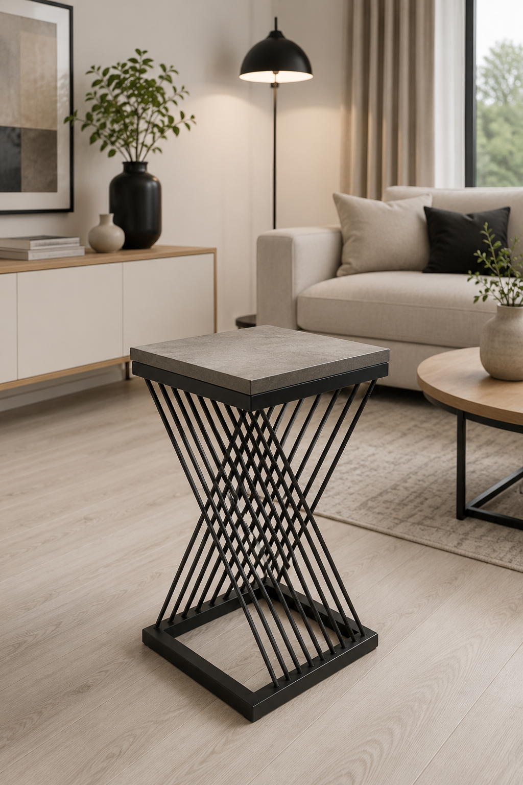 Стілець барний EcoLoft IN-2367 в стилі лофт (25250384)