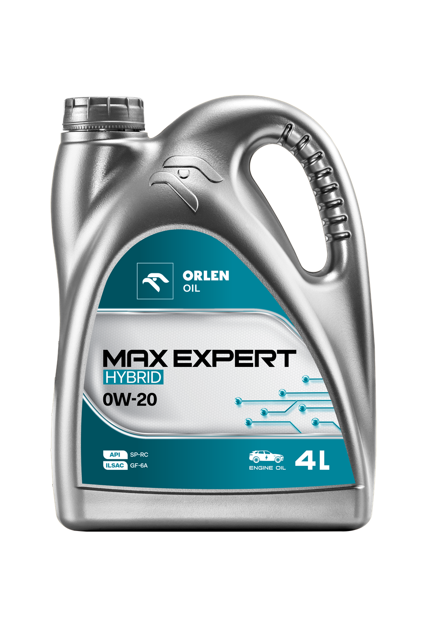 Моторне мастило Orlen Oil MaxExpert Hybrid 0W-20 4 л (700001550м)