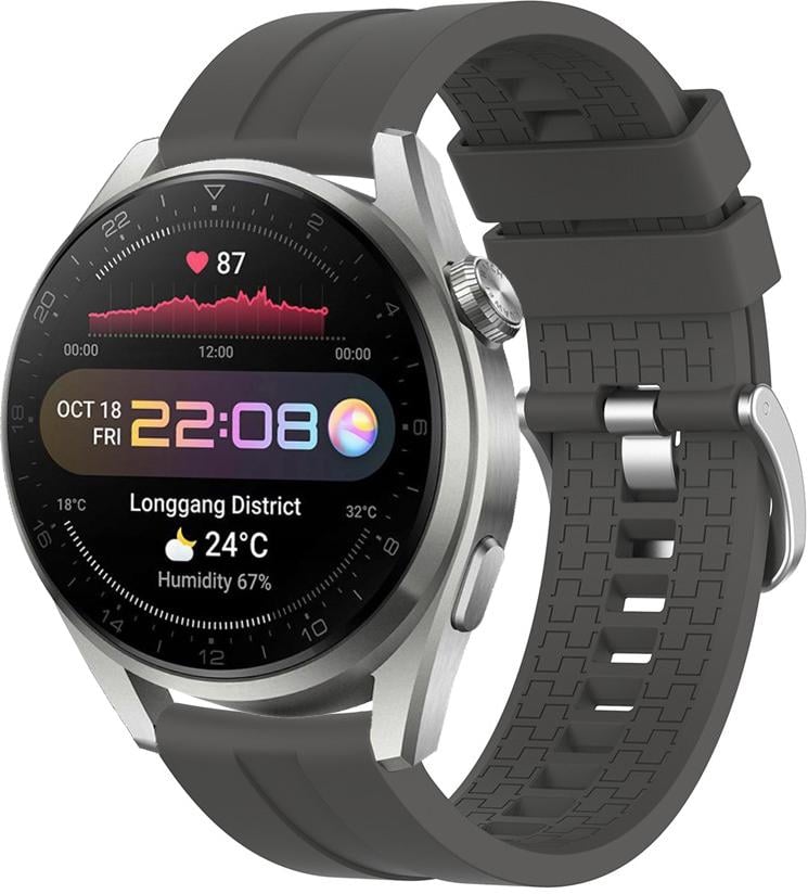 Ремешок Puzzle для Huawei Watch 3 Pro 22 мм Grey (22567-33)