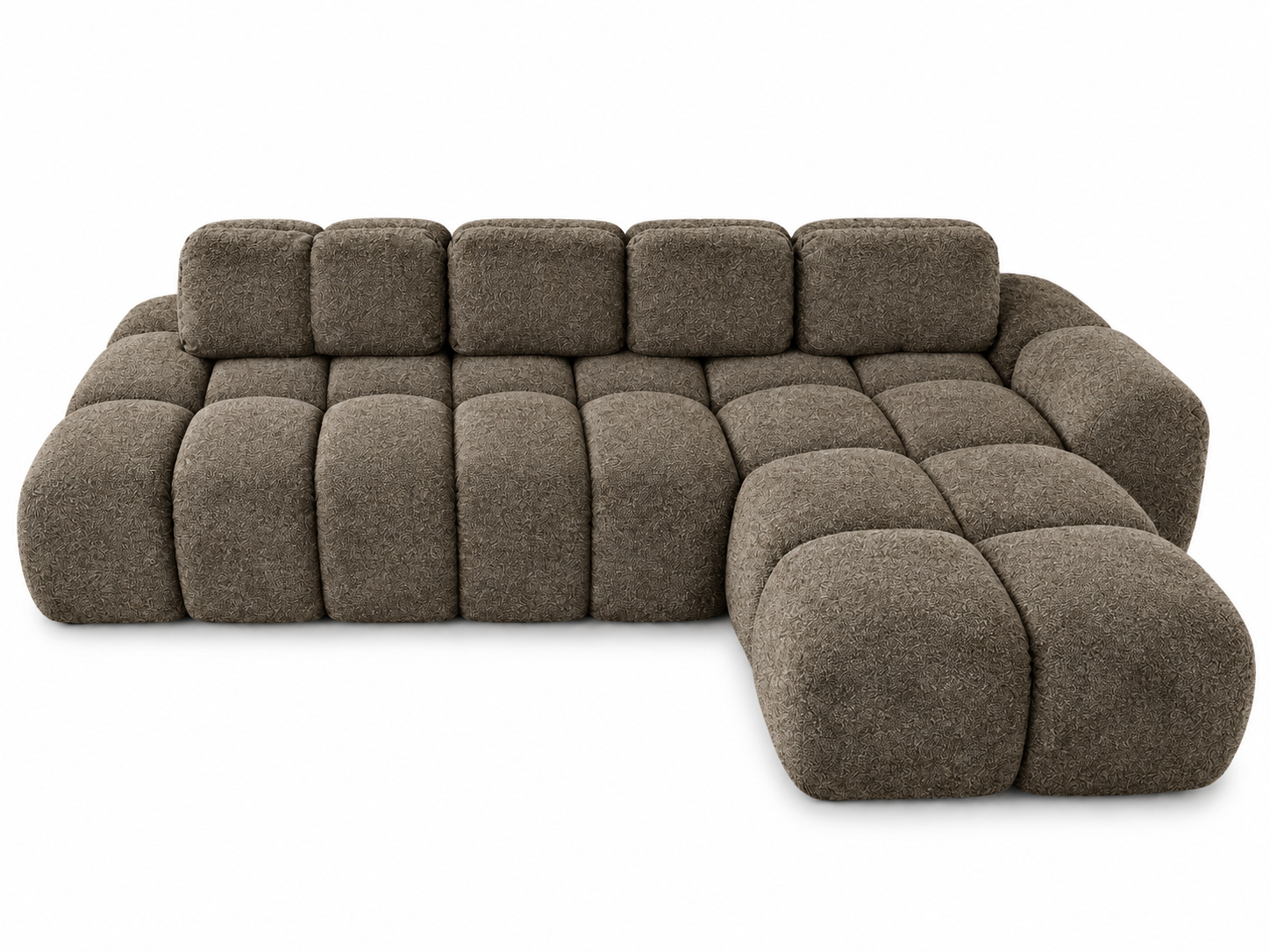 Диван HF Брайан кут 320х93х190 см Mini boucle 06 (HF2158)