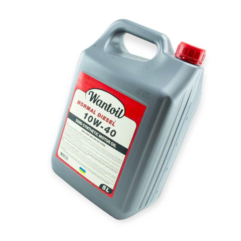 Олива моторна Wexoil Wantoil 10W-40 NORMAL DIESEL CF-4/SG 5 л (2768479795)