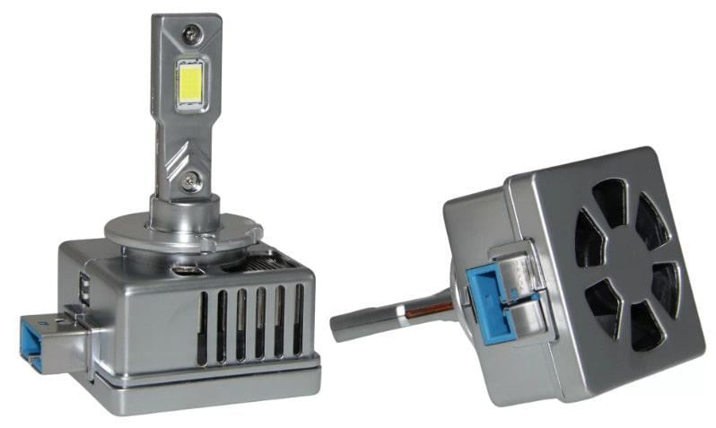 Автолампи Qline Performance LED D8S 90W 6000K 2 шт. - фото 3 Автолампи Qline Performance LED D8S 90W 6000K 2 шт. - фото 3