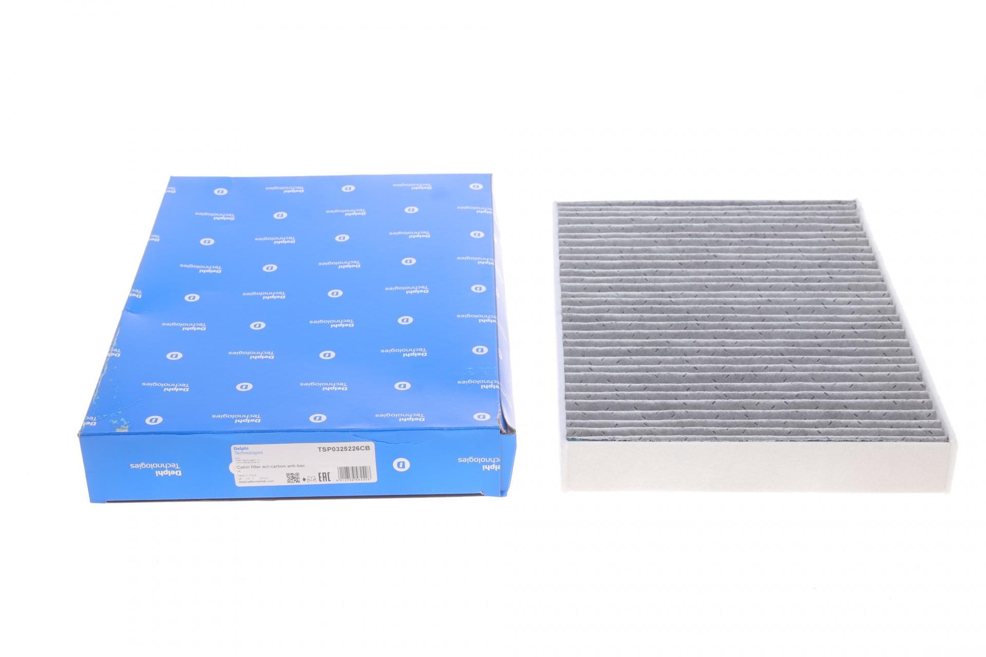 Фильтр салона DELPHI для (LAnd Rover Discovery Sport/Evoque 14-/Freelander 2 /Volvo S60 II/S80 II 06- (TSP0325226CB)