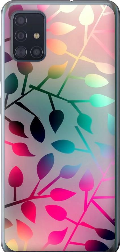 Чехол на Samsung Galaxy A51 2020 A515F Листья (2235u-1827-42517)