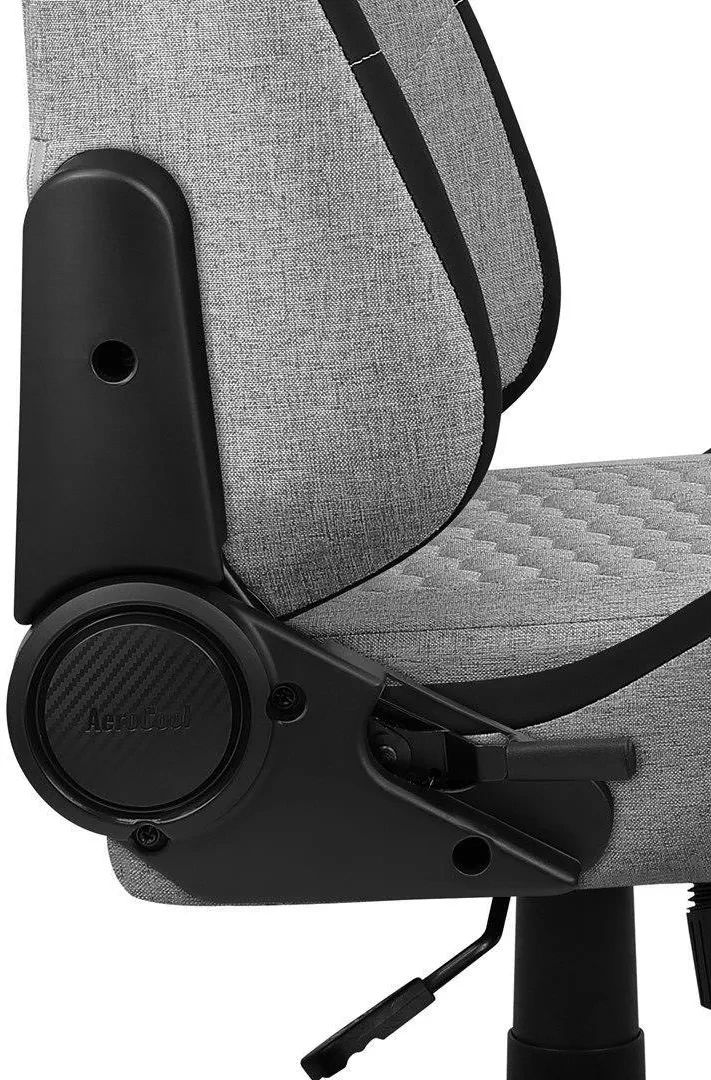 Комп'ютерне крісло геймерське AeroCool CROWN AeroWave Gray (CROWNASHGR) - фото 5