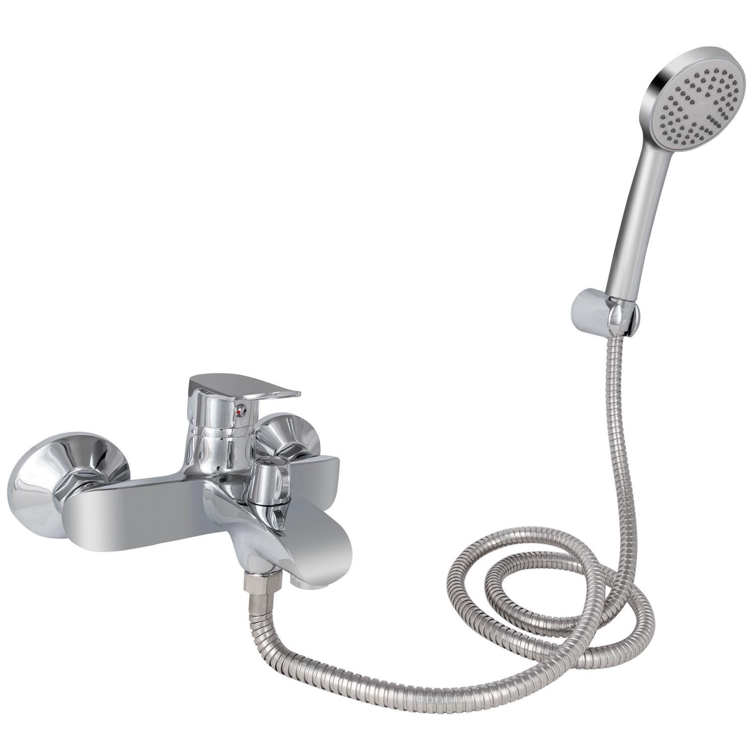 Смеситель для ванной Lidz Wieza LDWIE006CRM45410 однорычажный Хром (227068)