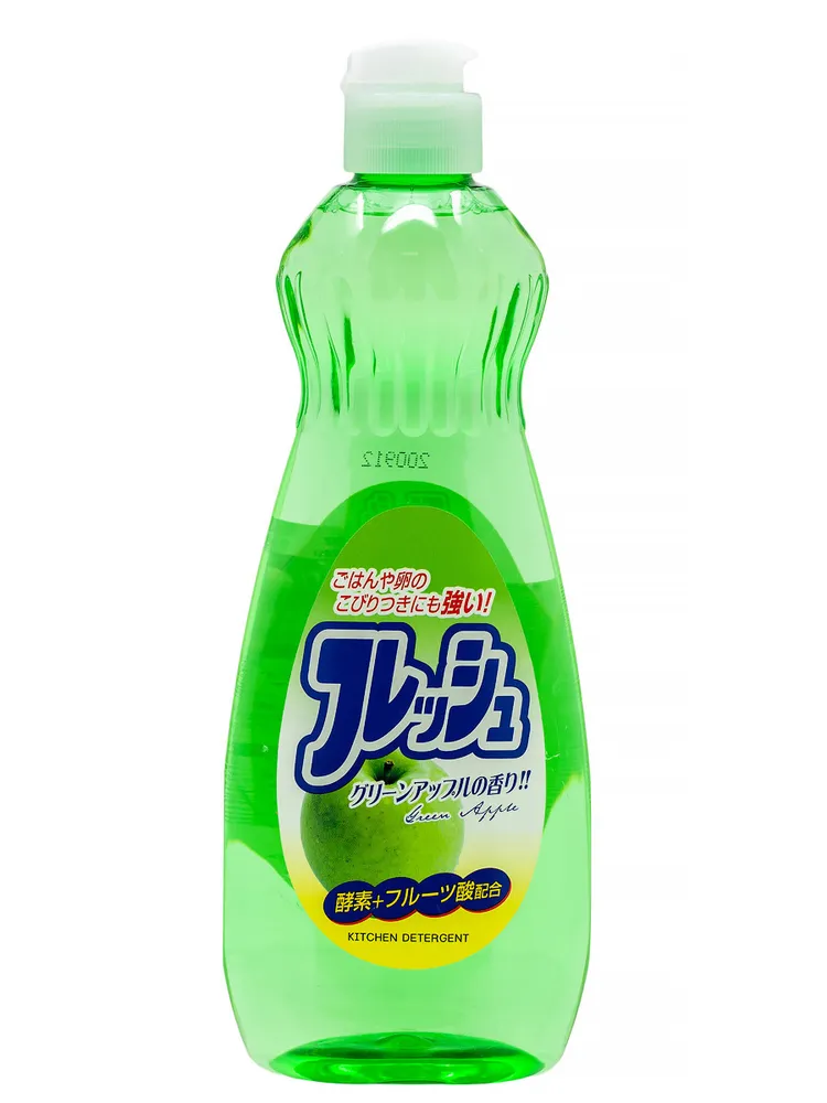 Рідина для миття посуду Rocket Soap Fresh Зелений яблуко 600 мл (301956)