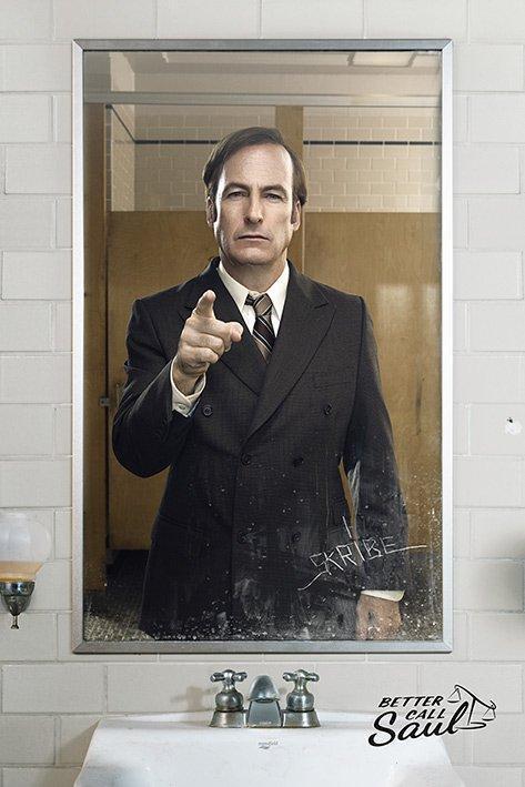 Постер плакат Во Все Тяжкие Лучше Звоните Солу Зеркало/Breaking Bad Better Call Saul Mirror 61x91,5 см Постер плакат Во Все Тяжкие Лучше Звоните Солу Зеркало/Breaking Bad Better Call Saul Mirror 61x91,5 см