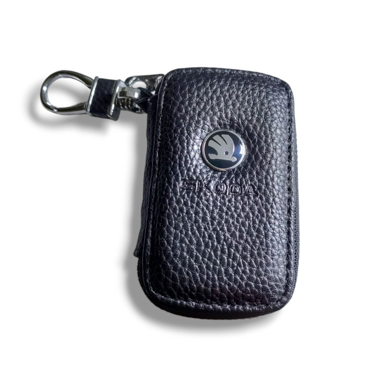 Ключниця з карабіном SKODA хром (2376348659)