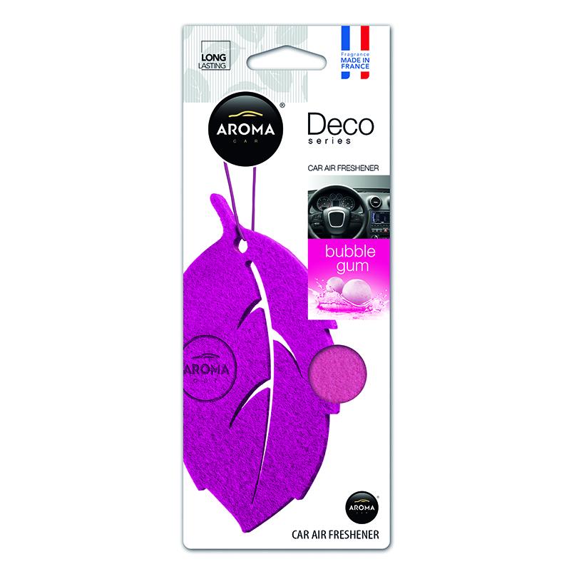 Ароматизатор Aroma Car Deco Leaf Bubble Gum (92701)