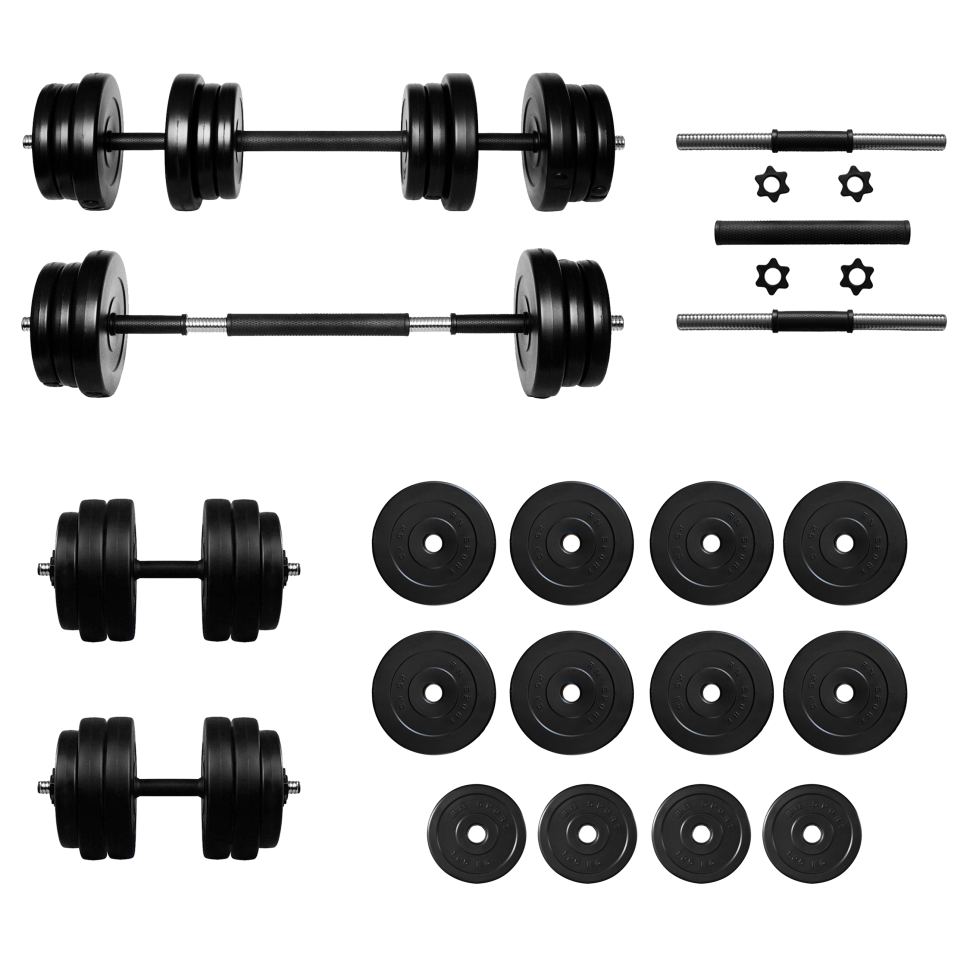 Гантели с функцией штанги RN-Sport 2в1 на 26 кг (2522948934_rn_2) - фото 1