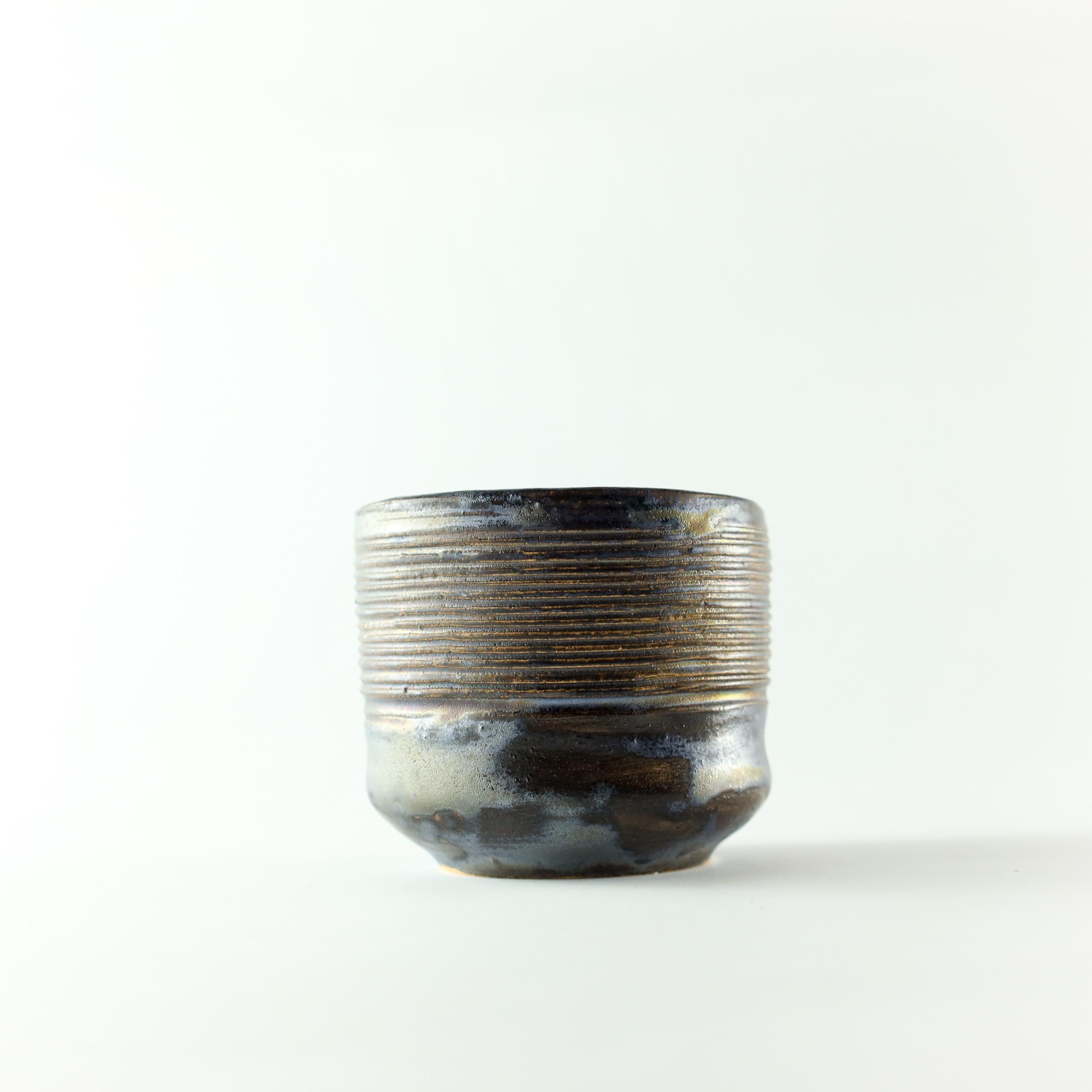 Чашка Обсидиан ручной работы 2 шт. (CUP-050) - фото 3 Чашка Обсидиан ручной работы 2 шт. (CUP-050) - фото 3