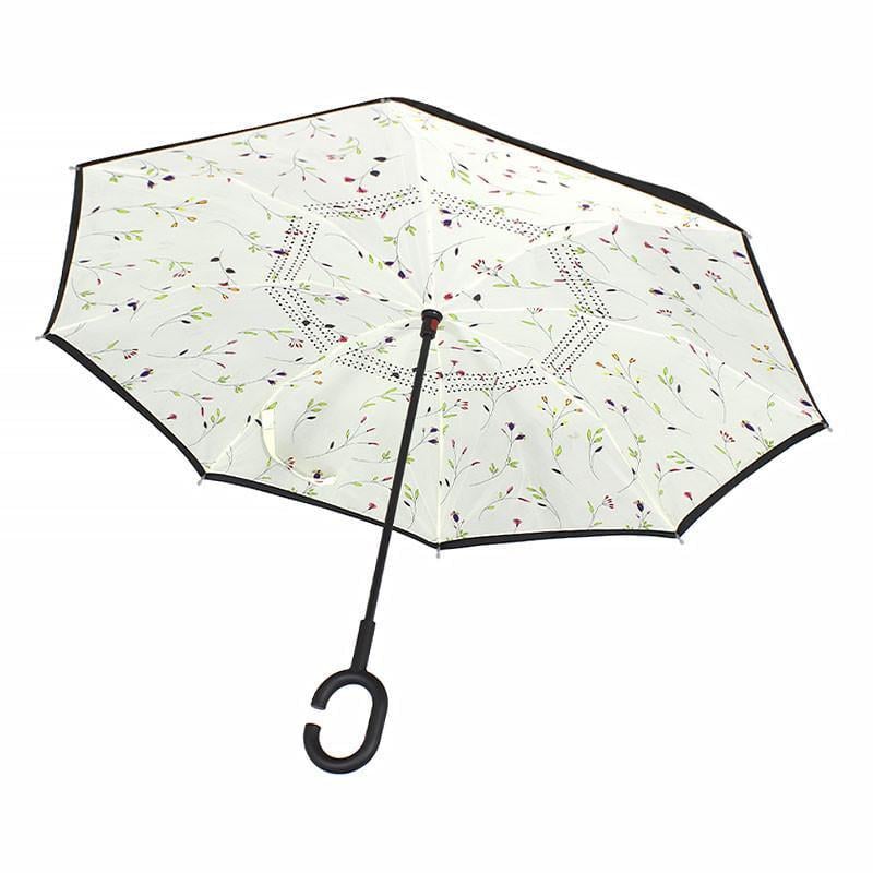 Зонт наоборот Lesko Up-Brella Цветок Зонт наоборот Lesko Up-Brella Цветок