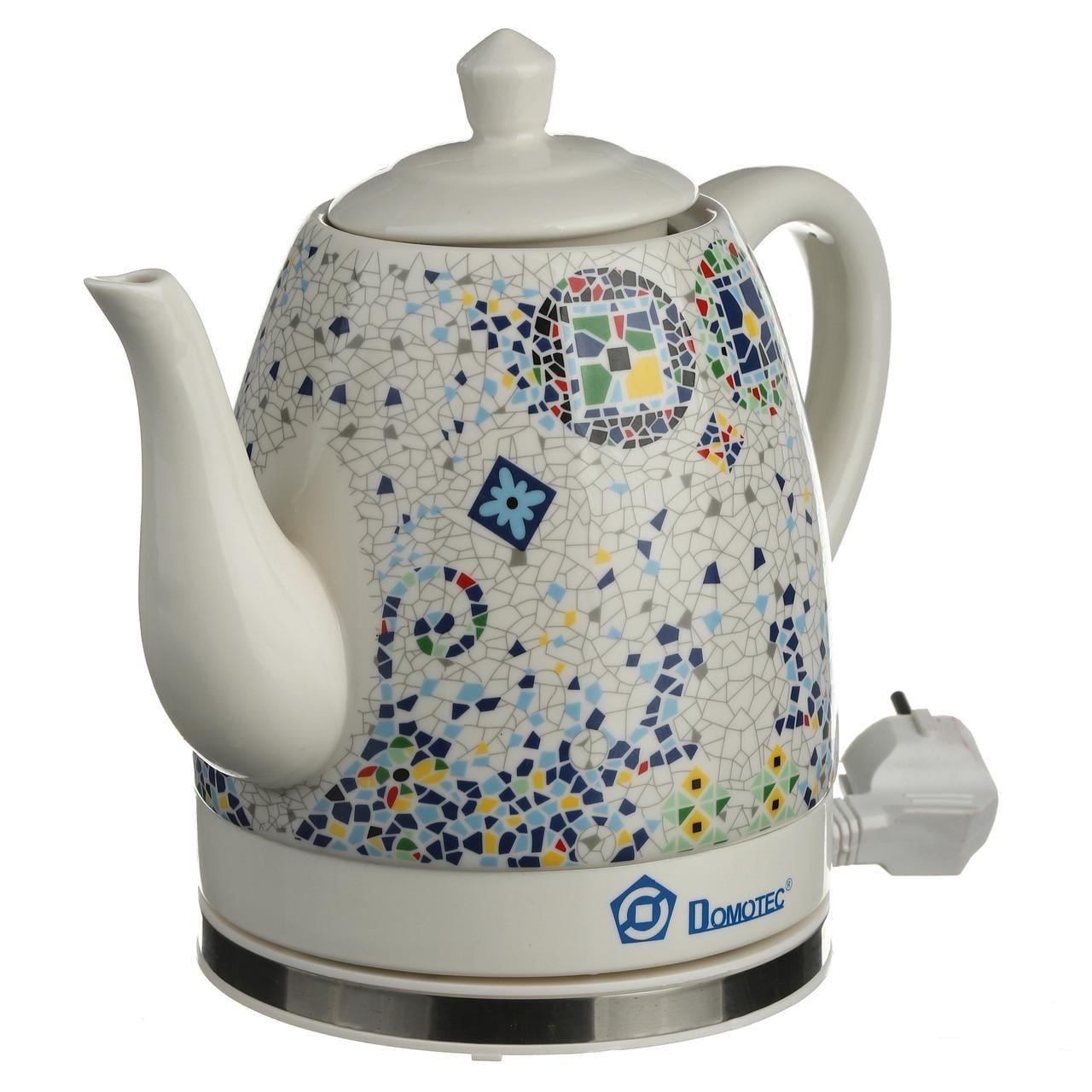 Электрочайник керамический Domotec MS-5053 1500 Вт 1,5 л (11527)