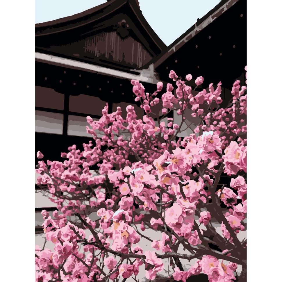 Картина по номерам ART CRAFT Японская вишня 40x50 см без коробки (ACR-10527-AC)