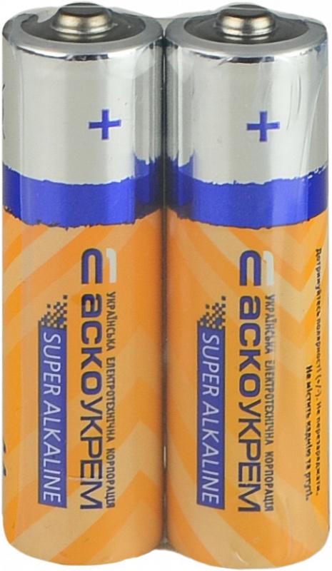 Батарейка щелочная АСКО-УКРЕМ AA/LR6/SP2 (29924436) - фото 2 Батарейка щелочная АСКО-УКРЕМ AA/LR6/SP2 (29924436) - фото 2