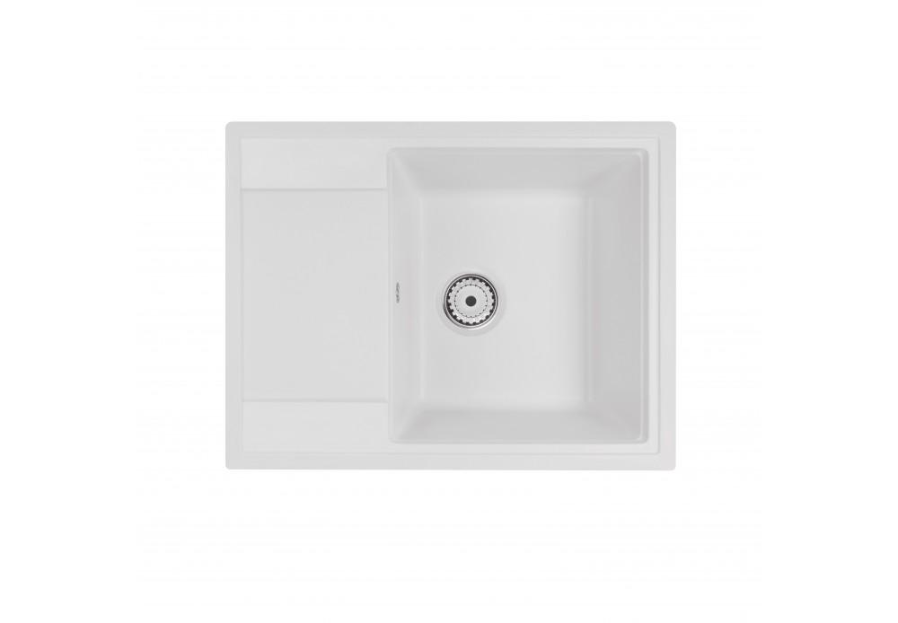 Кухонная мойка Q-tap CS 6450 White (QT6450WHI650)