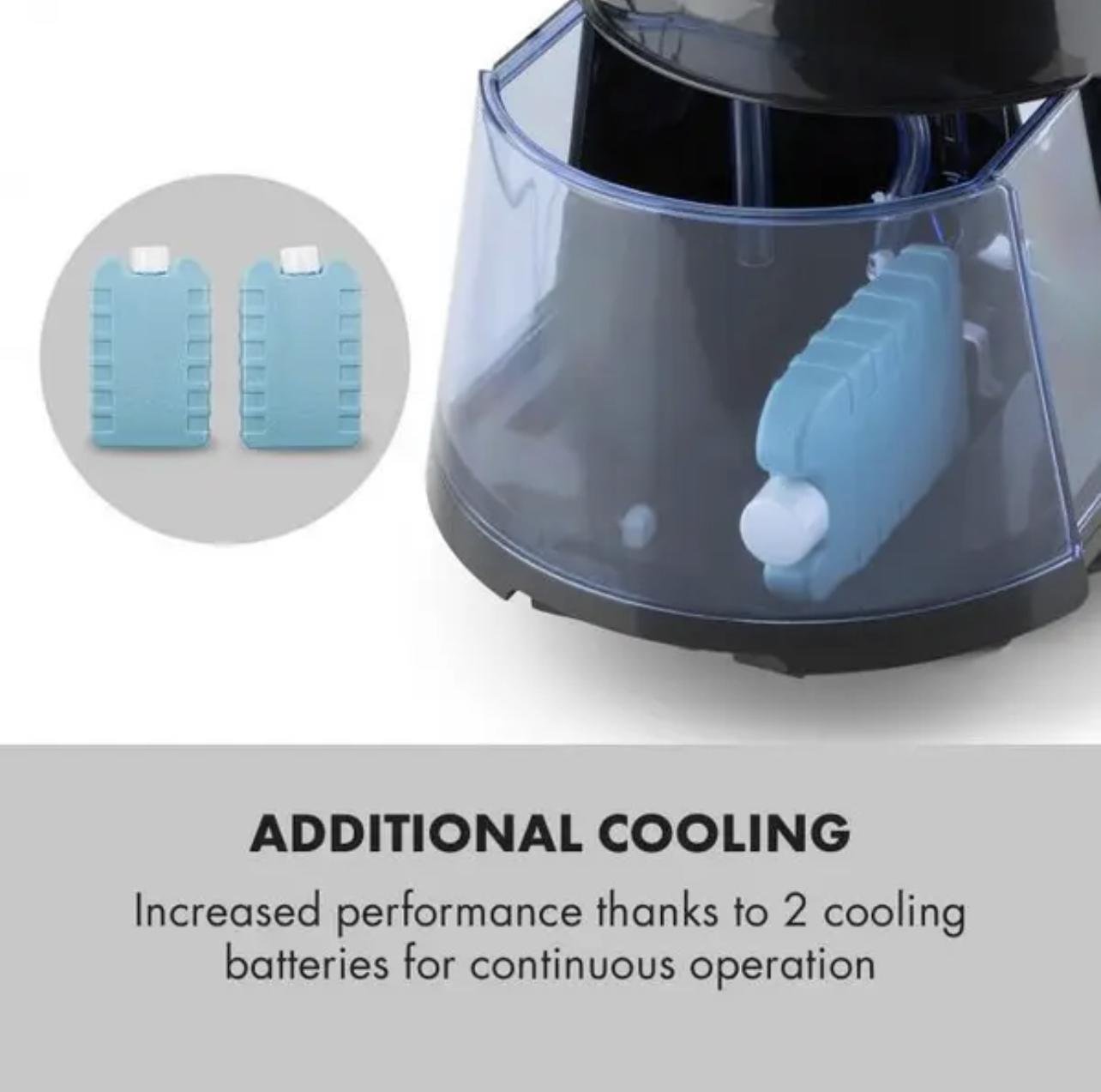 Охолоджувач-вентилятор Klarstein Skyscraper Ice 4в1 Smart WiFi 210 м3/год дистанційне керування - фото 4 Охолоджувач-вентилятор Klarstein Skyscraper Ice 4в1 Smart WiFi 210 м3/год дистанційне керування - фото 4