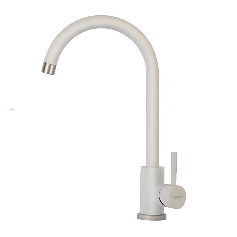 Смеситель кухонный Kraft 7001-W (21513)