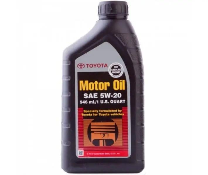 Моторное масло Toyota Motor Oil 5W-20 0,946 л (002791QT20)