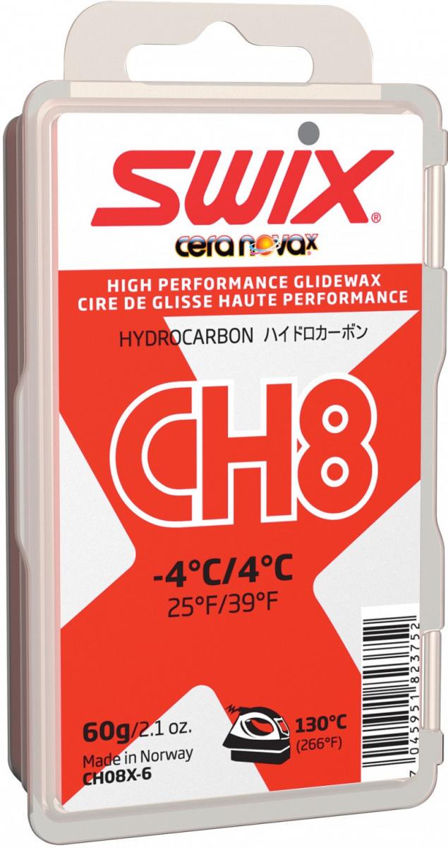 Парафін Swix CH8X Red -4°C/4°C 60g (1052-CH08X-6)