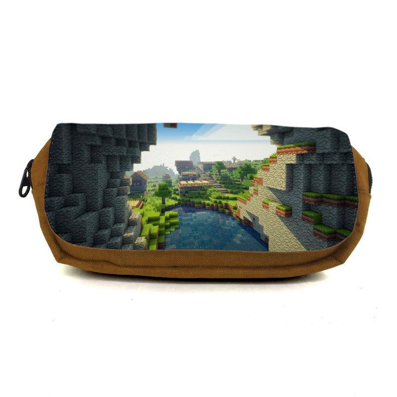 Пенал школьный Minecraft-0018 Оранжевый (1404953542)