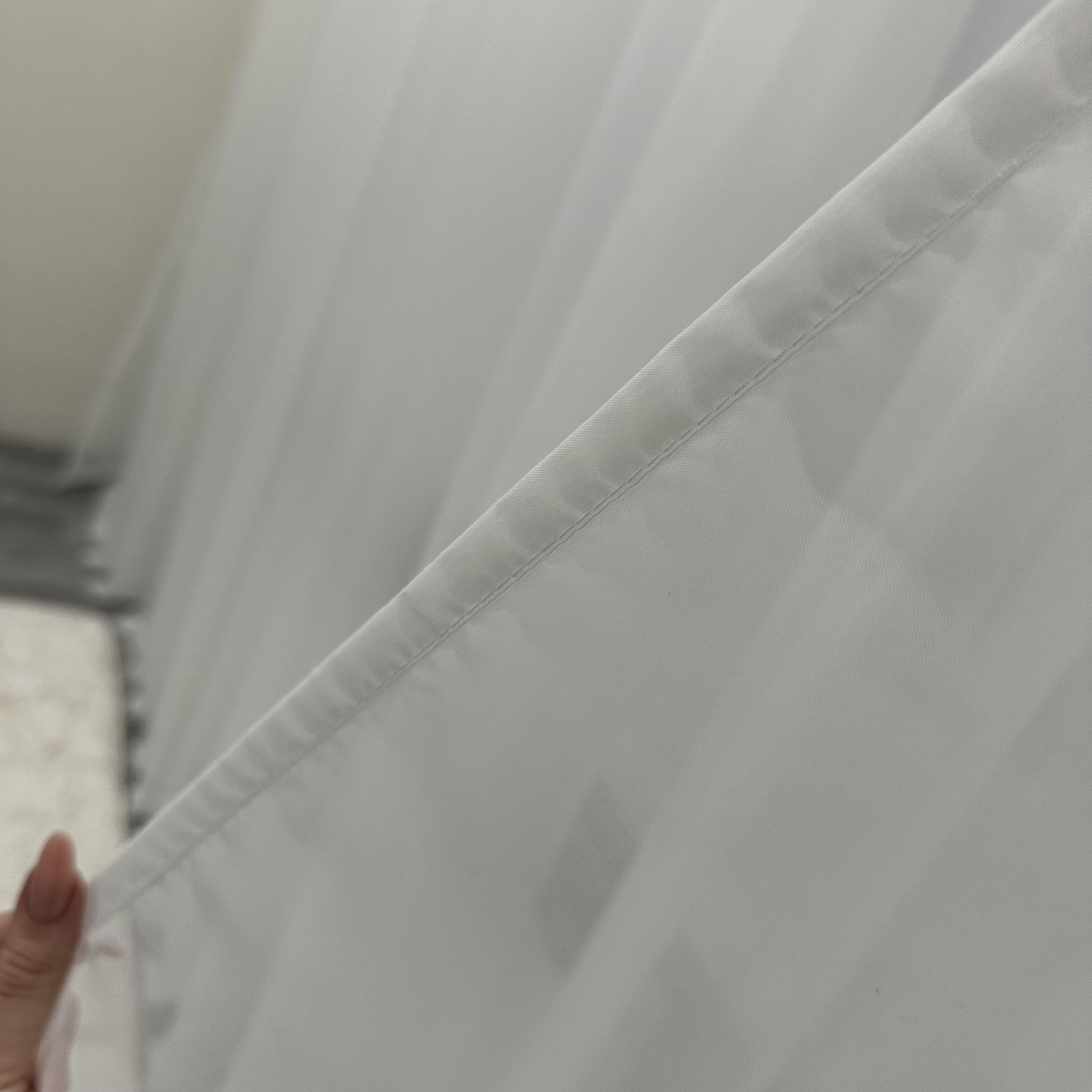 Тюль шифоновий готовий на тасьмі 300х270 см Білий (ТШ-3) - фото 6 Тюль шифоновий готовий на тасьмі 300х270 см Білий (ТШ-3) - фото 6