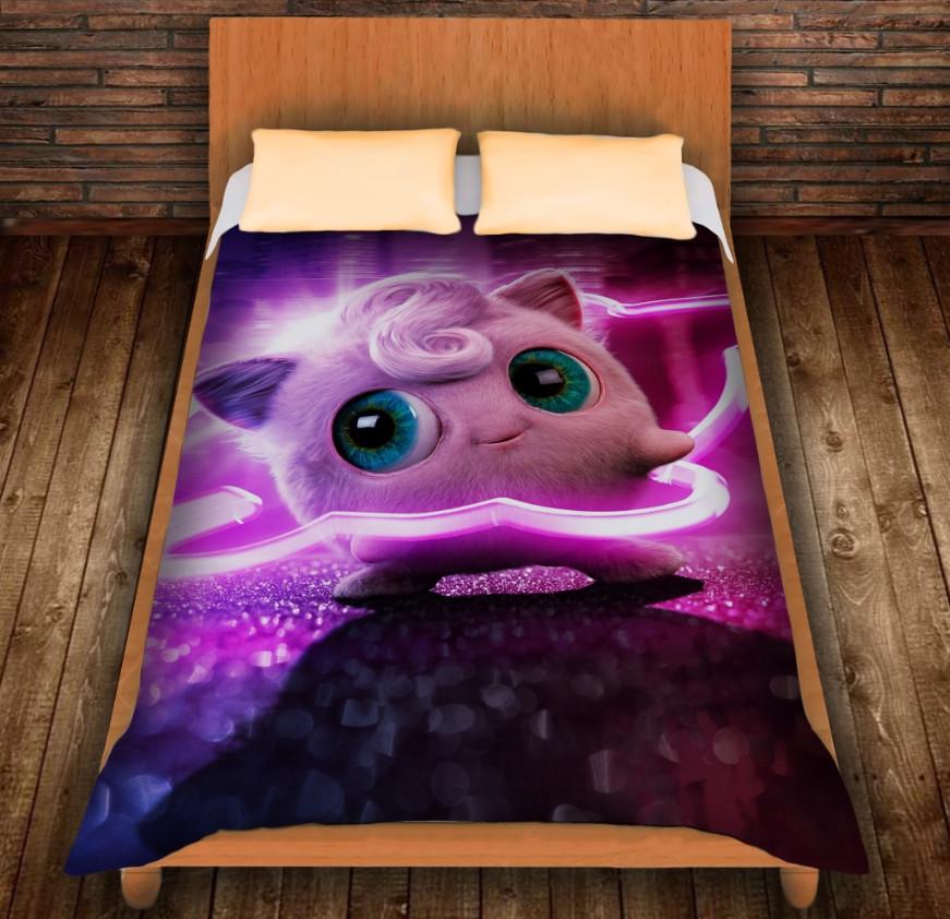 Плед с 3D принтом Покемон Джиглипуфф 150x200 см (epi_0036) Плед с 3D принтом Покемон Джиглипуфф 150x200 см (epi_0036)