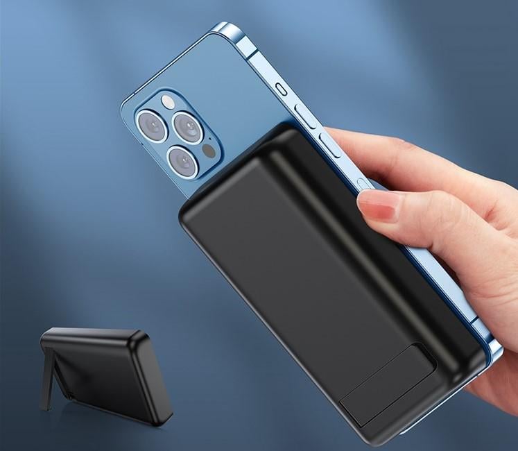 Акумулятор зовнішній Choetech B651 бездротовий магнітний 10000 mAh - фото 3