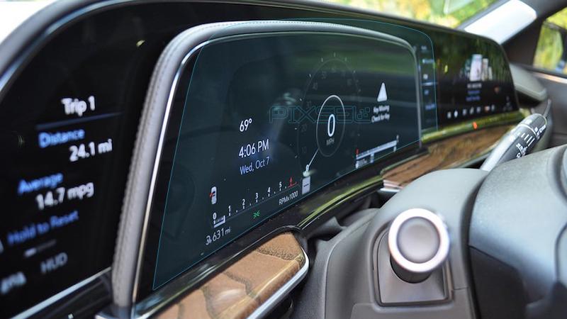 Защитное стекло Pixsel гибридное матовое на панель приборов Cadillac ESCALADE 18,1" 2020 Защитное стекло Pixsel гибридное матовое на панель приборов Cadillac ESCALADE 18,1" 2020