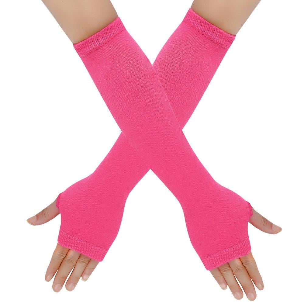 Митенки короткие One size Малиновый (2620)