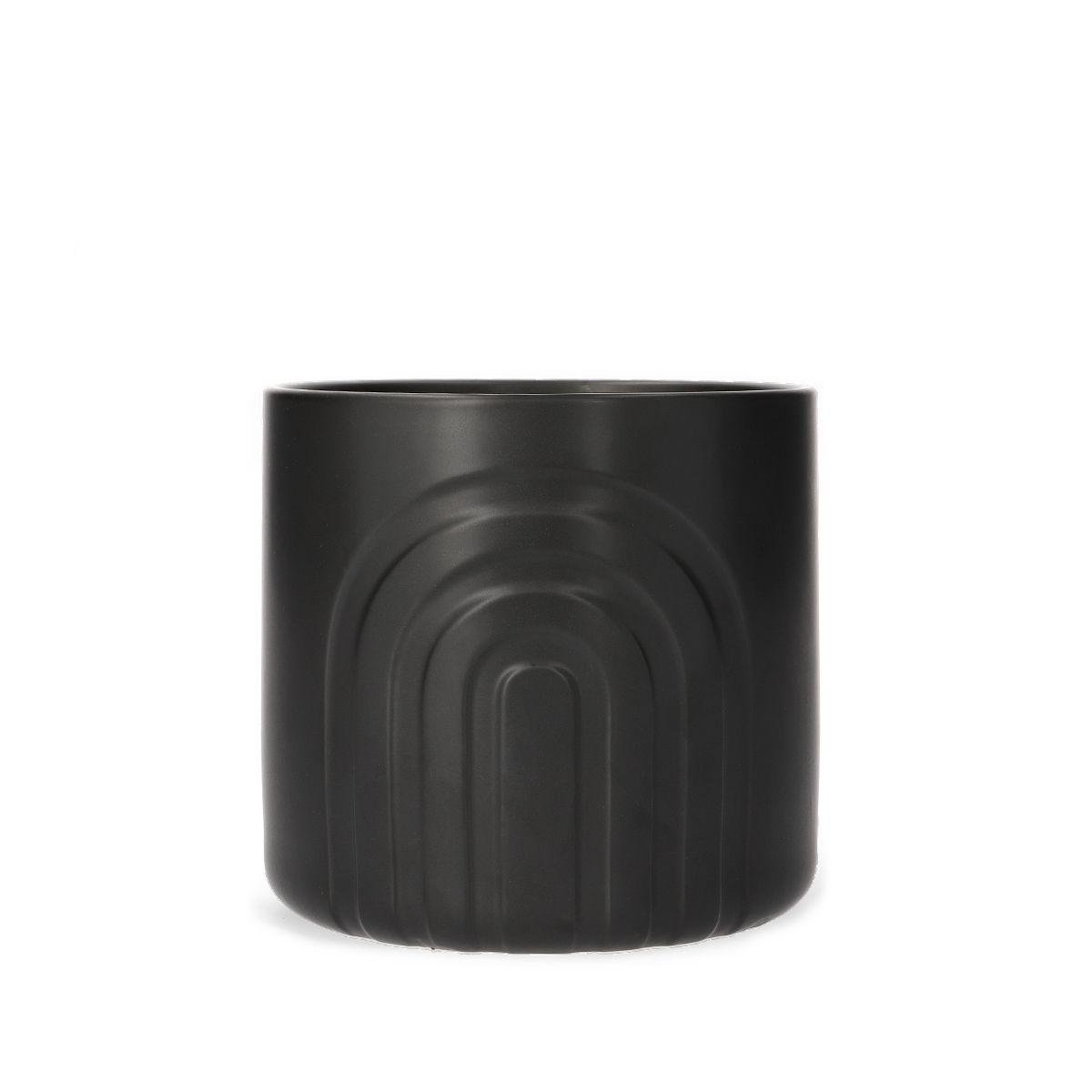 Кашпо Homla SUZI 17x16 см Черный (208328) Кашпо Homla SUZI 17x16 см Черный (208328)