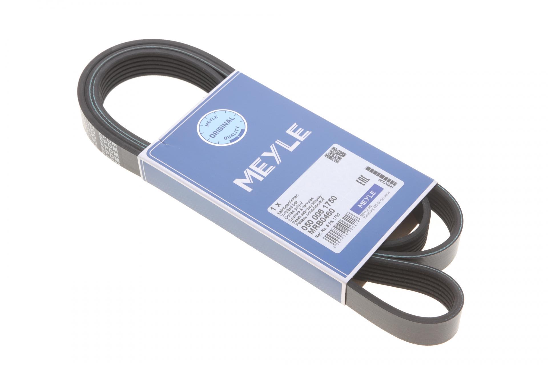 Ремень генератора Meyle VW LT 2.5TDI 96-01/Peugeot Expert 1.9D/2.0HDI 98- 6PK1750- 050 006 1750