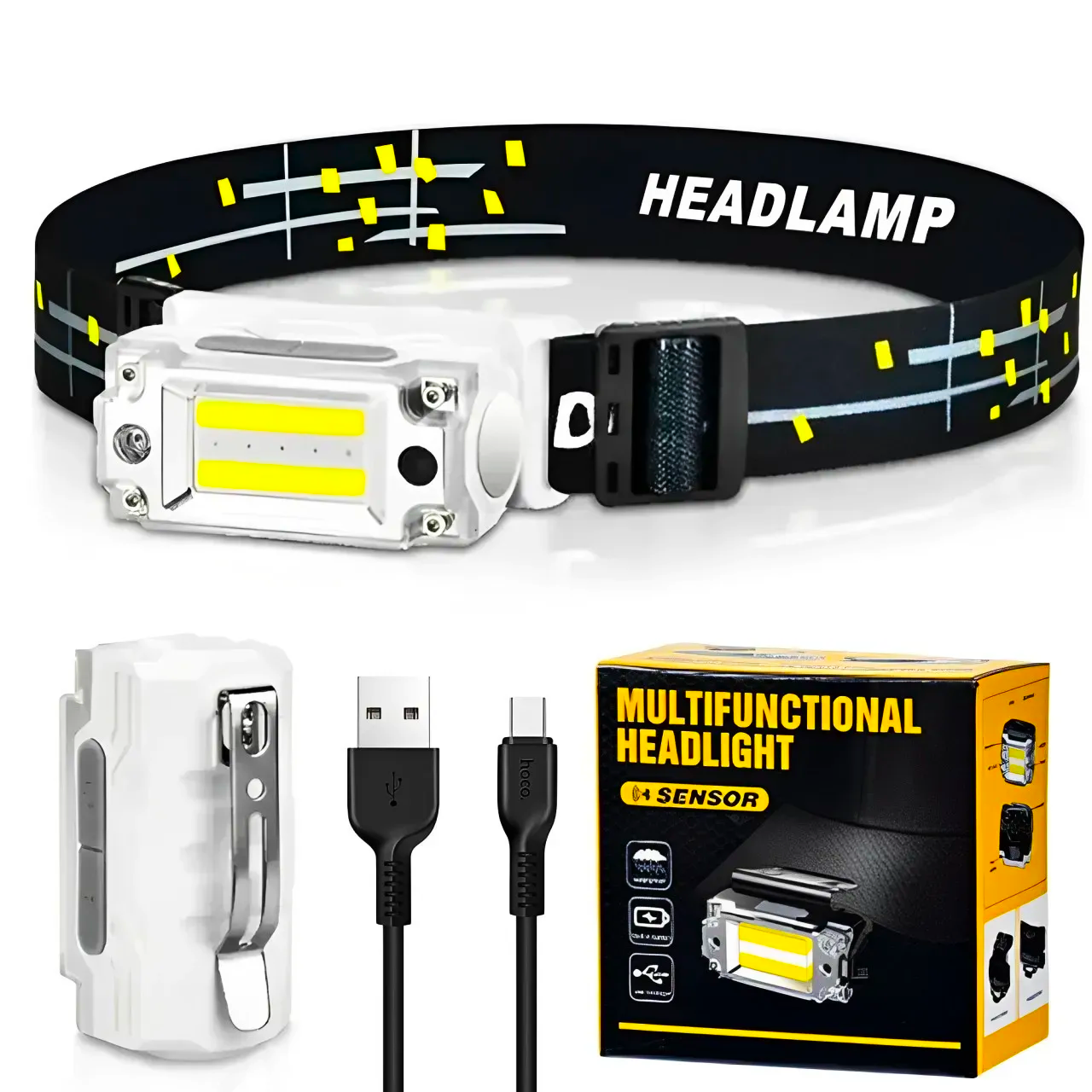 Ліхтар налобний BL T133 із сенсорним датчиком та магнітом акумуляторний (234571859) - фото 3 Ліхтар налобний BL T133 із сенсорним датчиком та магнітом акумуляторний (234571859) - фото 3