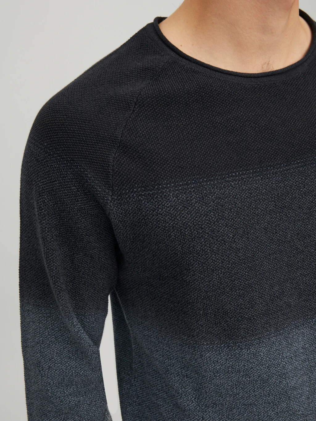 Светр Jack & Jones Hill Knit Blue/Rosin L (21339788) - фото 2