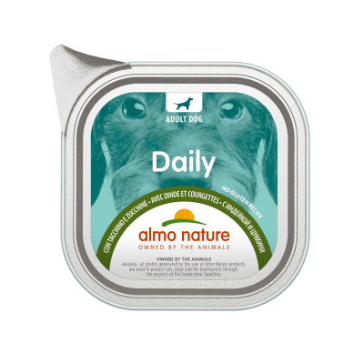 Корм консервированный Almo Nature с индейкой и цуккини для взрослых собак всех пород 100 г