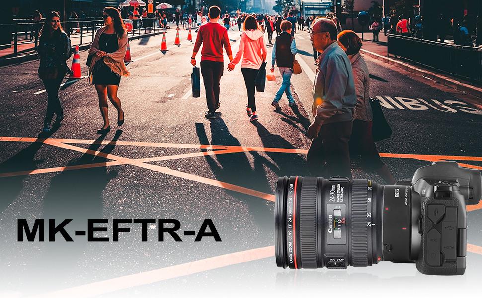 Адаптер-переходник автофокусный Meike MK-EFTR-A для камер Canon EOS R объектив Canon EF-EF-S/EF-EOS R (1254357970) - фото 8