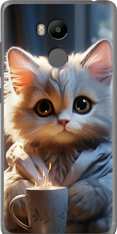 Чехол на Xiaomi Redmi 4 Prime White cat (5646u-437-42517)