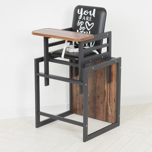 Стільчик Graphite мангрове дерево 48х52х87 см