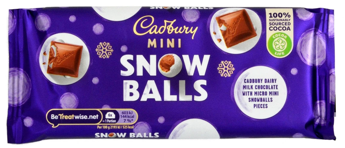 Шоколад Cadbury Mini Snow Balls 110 г (1752898504) Шоколад Cadbury Mini Snow Balls 110 г (1752898504)