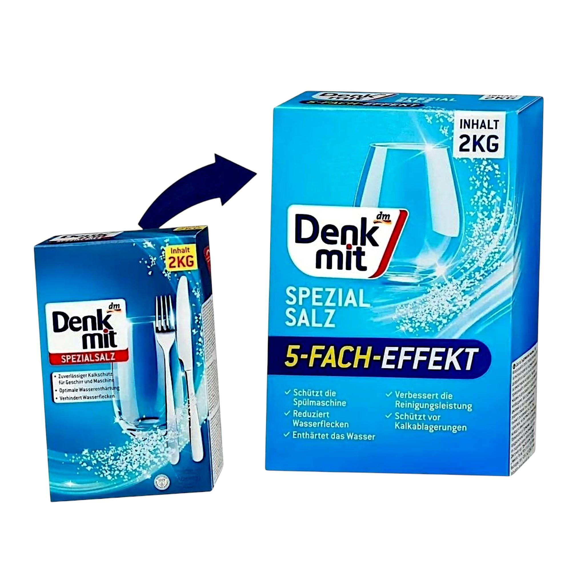 Соль для пусодомойных машин Denkmit Spezial Salz 2 кг (00911G)