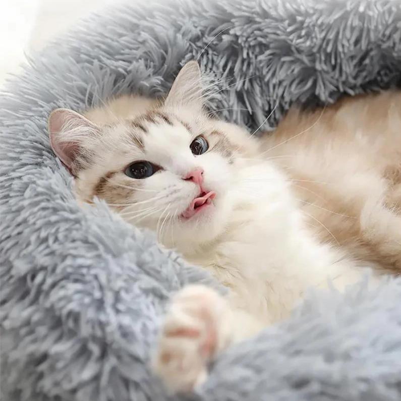 Лежанка для животных Resteq 60 см (VA-Cat Bed Grey 60 cm) - фото 2