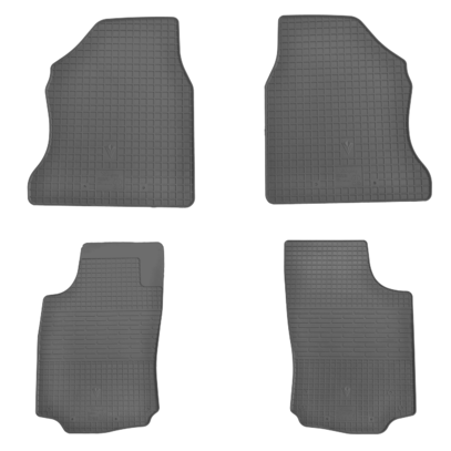 Коврики Stingray для Opel Combo C 01-10 резина 2 шт. Черный (11524963)