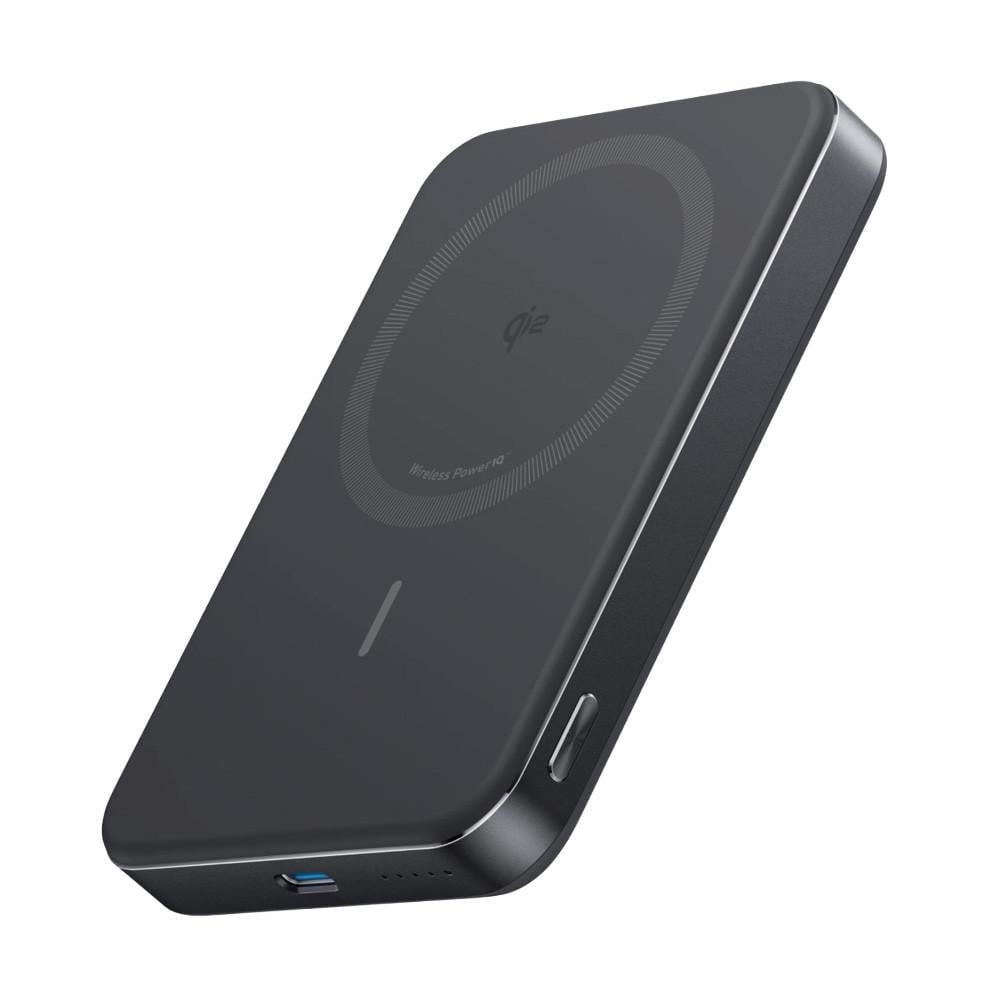 Повербанк Anker MagGo A1664 10000 mAh Qi2 15W магнитный с USB-C PD для iPhone MagSafe и Android Black (130585312)