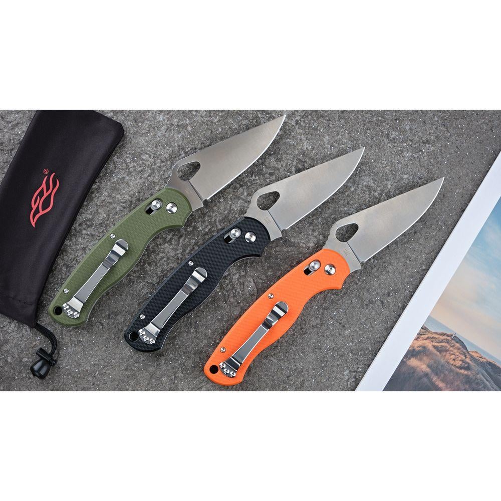 Нож складной туристический Ganzo G729-GR Зеленый (A-015382) - фото 7 Нож складной туристический Ganzo G729-GR Зеленый (A-015382) - фото 7