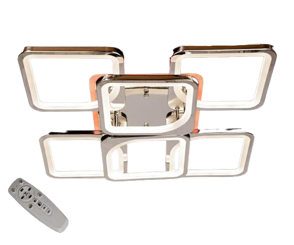 Люстра LED Diasha 8060/4+2HR 140 W Хром
